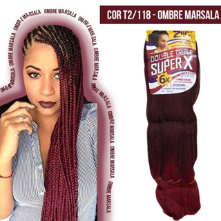 Jumbo Jumbão Kanekalon Tranças 400g, Box Braids - Twist Braids