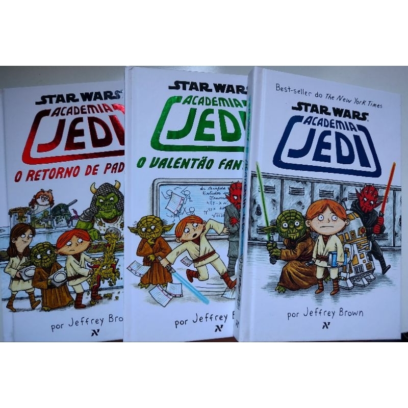 Academia Jedi, Jeffrey Brown (Kit 3 livros)