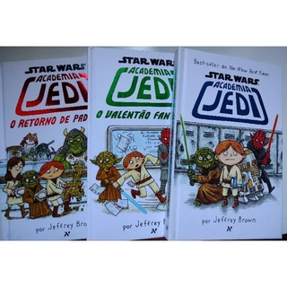 Academia Jedi, Jeffrey Brown (Kit 3 livros)