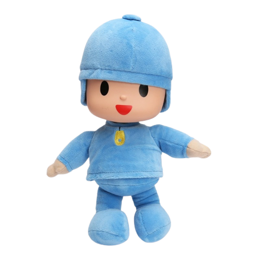 Boneco Nina De Vinil Macio Desenho Infantil Pocoyo - Cardoso em Promoção na  Americanas