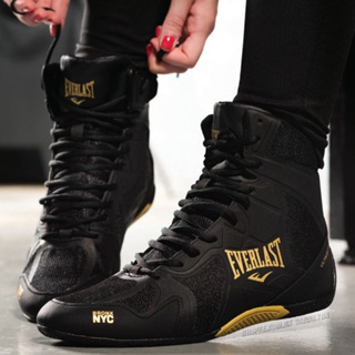 Bota Everlast Forceknit Preto Dourado