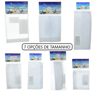 KIT COM 5 UNIDADES - Bolsa Bag P/ Elementos Filtrantes Wfish - Escolher tamanho.