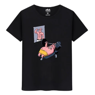 Camiseta Masculina Algodão Premium Patrick Majin Boo Academia Motivação