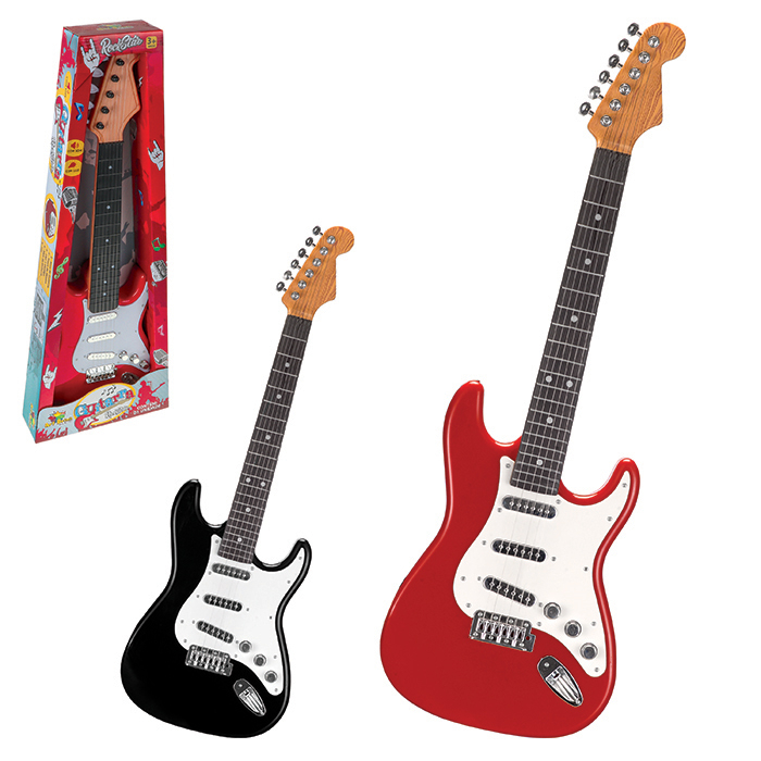 Guitarra Eletrônica Infantil Rock Star - Art Brink: O Brinquedo Musical que Transforma Crianças em Estrelas do Rock!