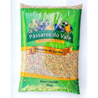ração pássaros de jardim aves da natureza 5kg OBS não e para calopsita ou periquito