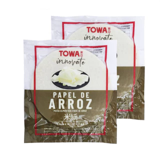 Papel De Arroz Tailandes Spring Rolls 340g (Kit com 2)