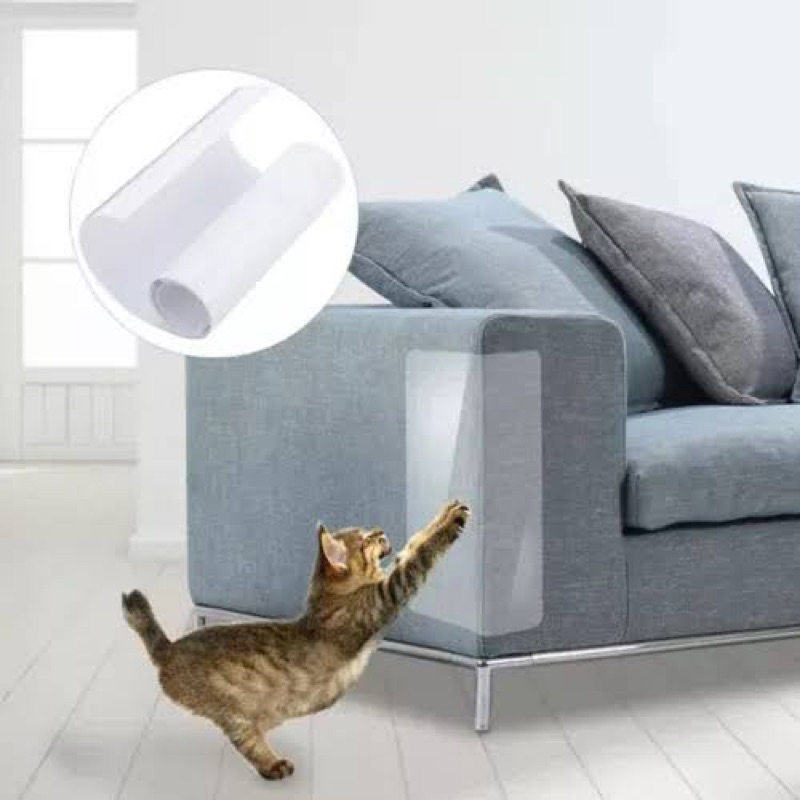 Filme protetor anti arranhões para gato transparante - Impermeável super resistente grande