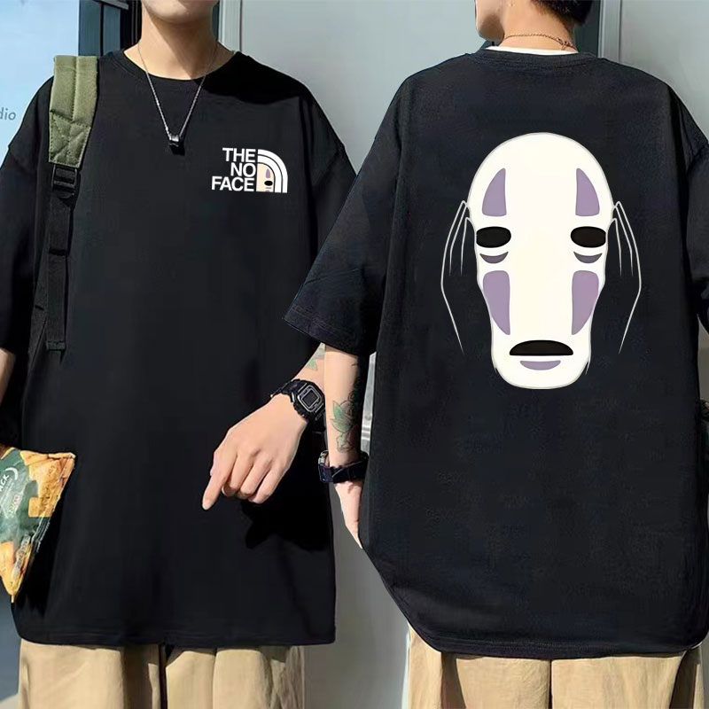 Camiseta Oversized Homem De Anime Japonês Unissex Camisas Verão Grandes