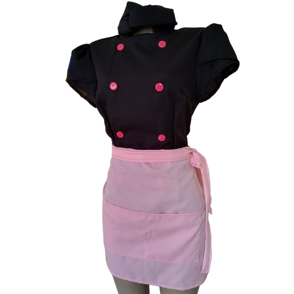 Dolma Feminino Confeiteira com Avental - KIt Dolma e Avental de ...