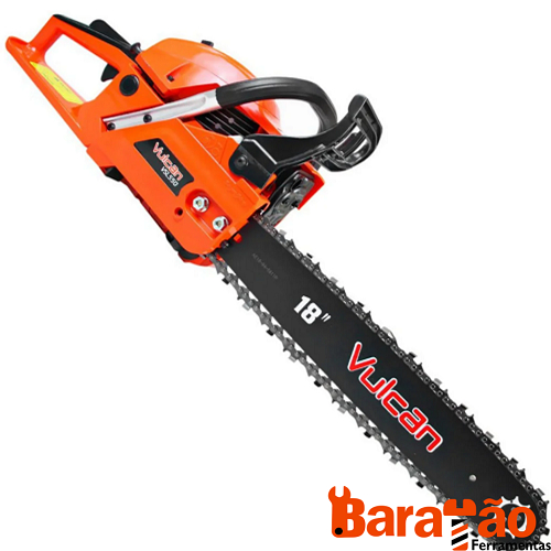 Motosserra a Gasolina 55cc VSL550 6 Meses de Garantia Vulcan