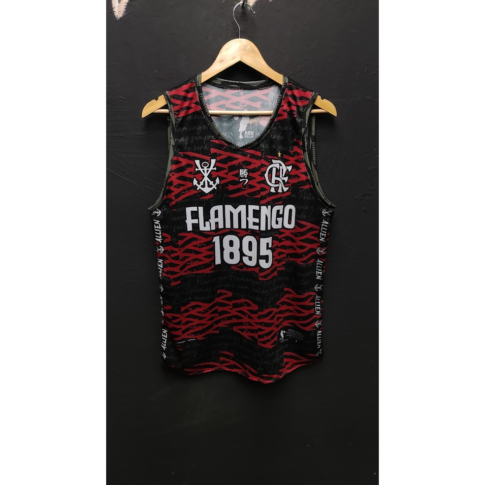 Mengo - Fla - Time Futebol - Regata NBA (Nome e Numero Personalizavél)