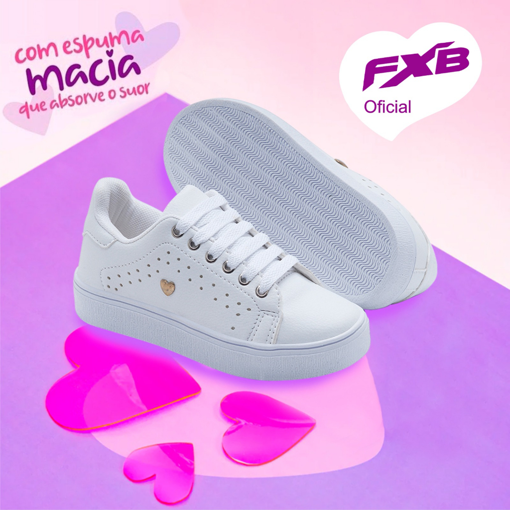 Tenis Infantil Menina FXB várias cores Happy 2066 | Shopee Brasil