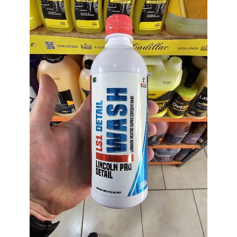 LINCOLN SHAMPOO LS1 DETAIL WASH SUPER CONCENTRADO 1:400 (500ML ...