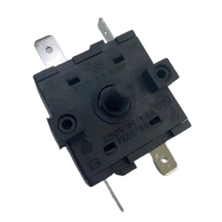 chave seleção interruptor rotativo para forno 5 pinos / 5 posiçoes HUA LI LAI fZ31-9 Galanz