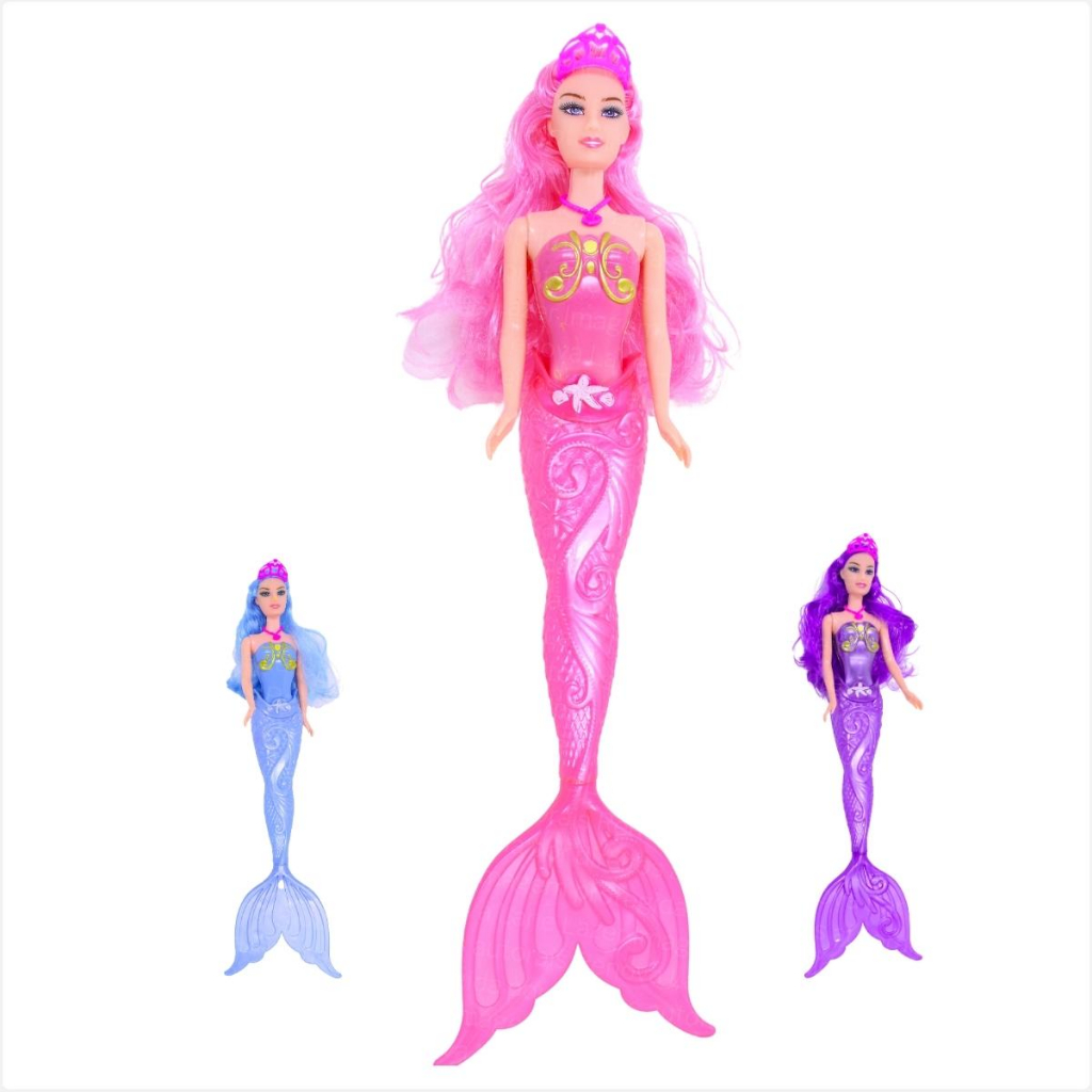 Boneca Sereia Encantada Brinquedo Infantil Para Meninas | Shopee Brasil
