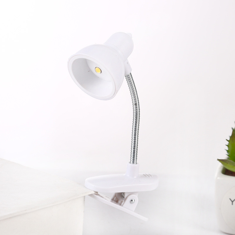 Mini Luminária LED Flexível Portátil Luz Mesa Leitura Livro