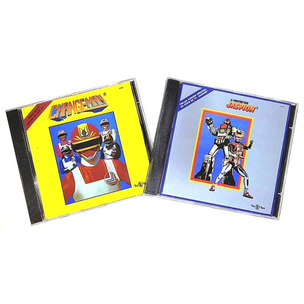 Cd O Fantástico Jaspion (1989) / Esquadrão Relâmpago Changeman