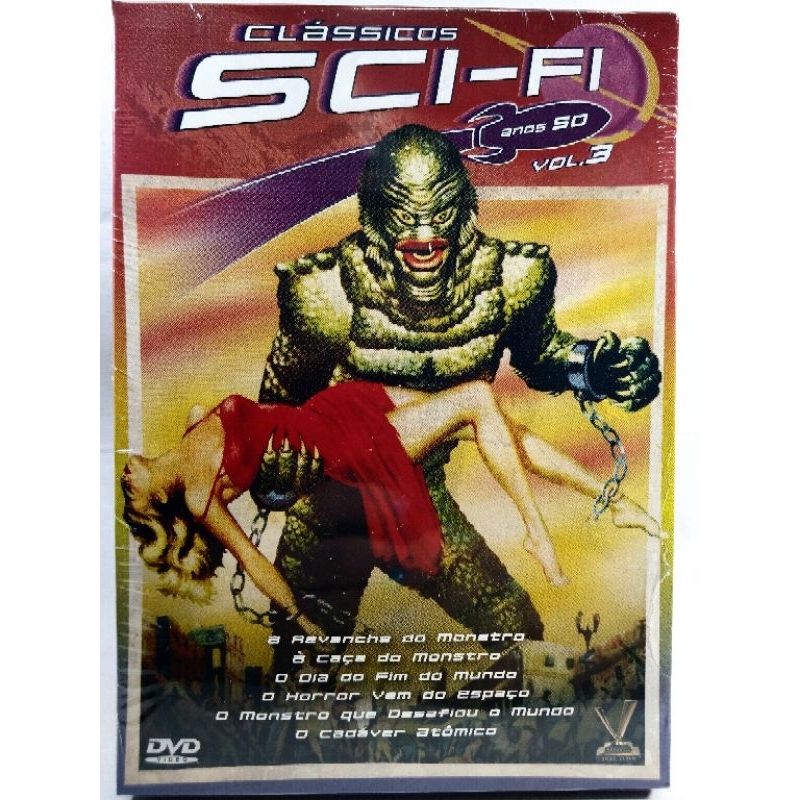 Clássicos Sci-Fi Vol. 5 (3 DVDs)