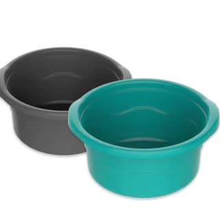 Bacia Plástica 5 litros PP Uninjet Resistente Cores Sortidas
