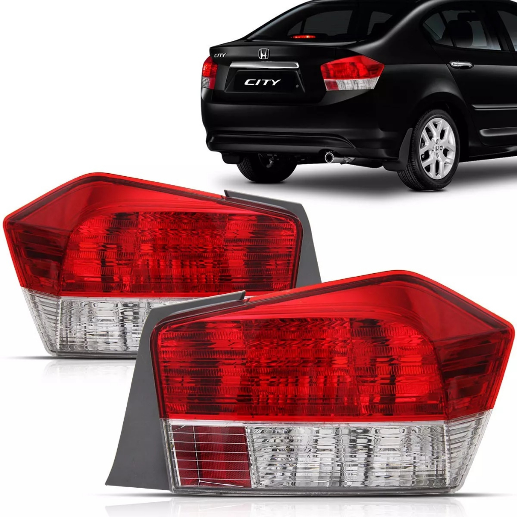 Lanterna Traseira Honda City 2009 2010 2011 2012 | Shopee Brasil