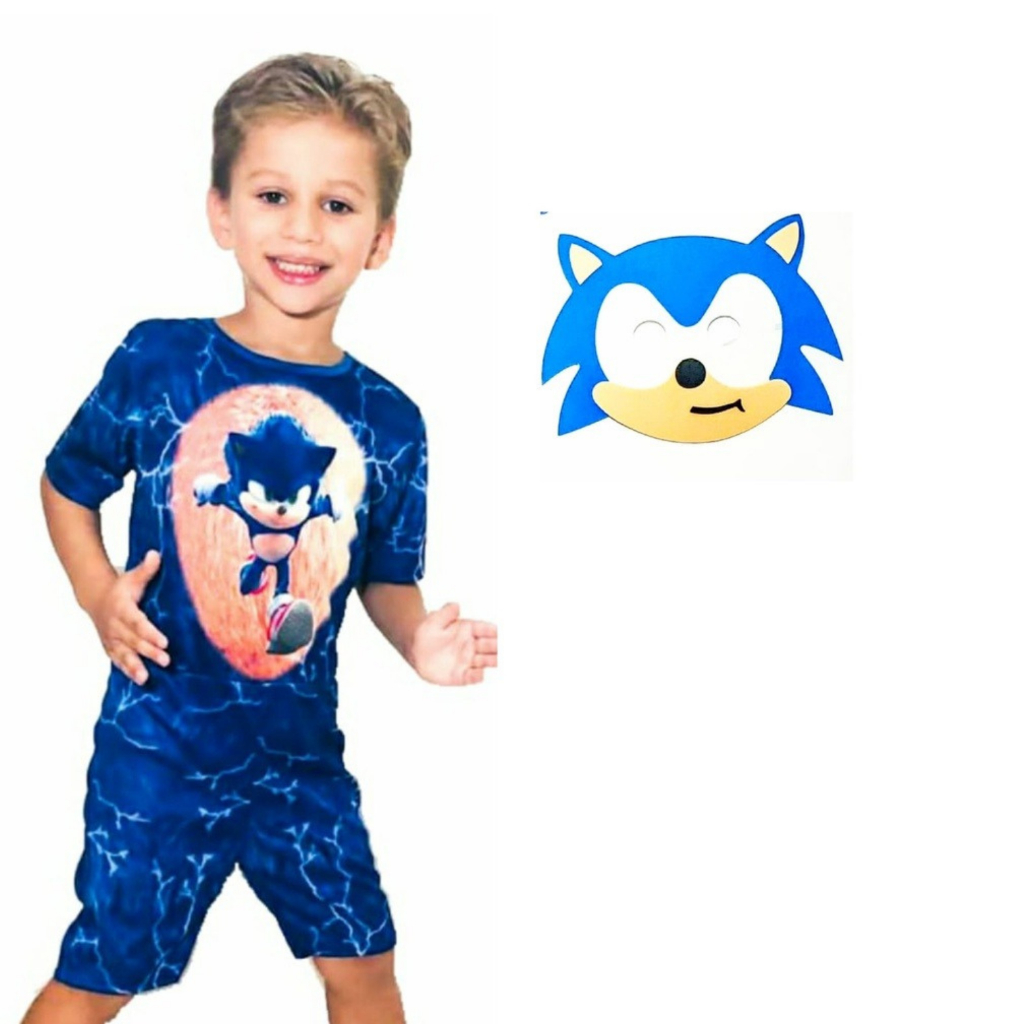 Fantasia Sonic Infantil