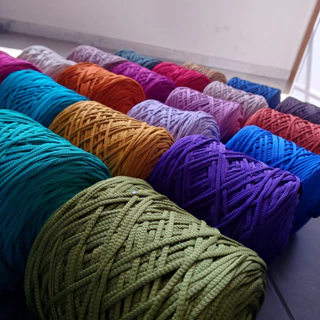 Fio Náutico Poliéster 5mm_ 1KG em Oferta na Shopee