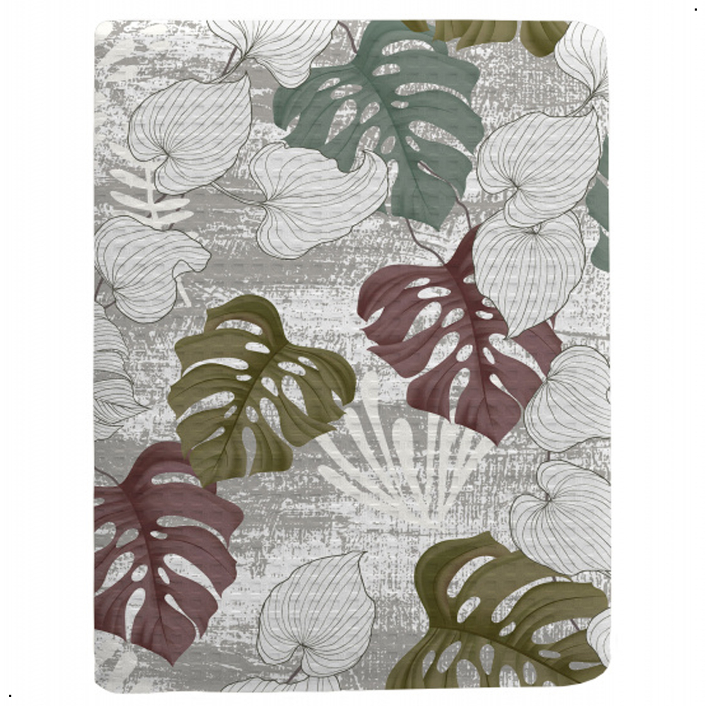 Colcha Queen Piquet Teka Genova Print Éden 100% Algodão 240x260 (Não ...