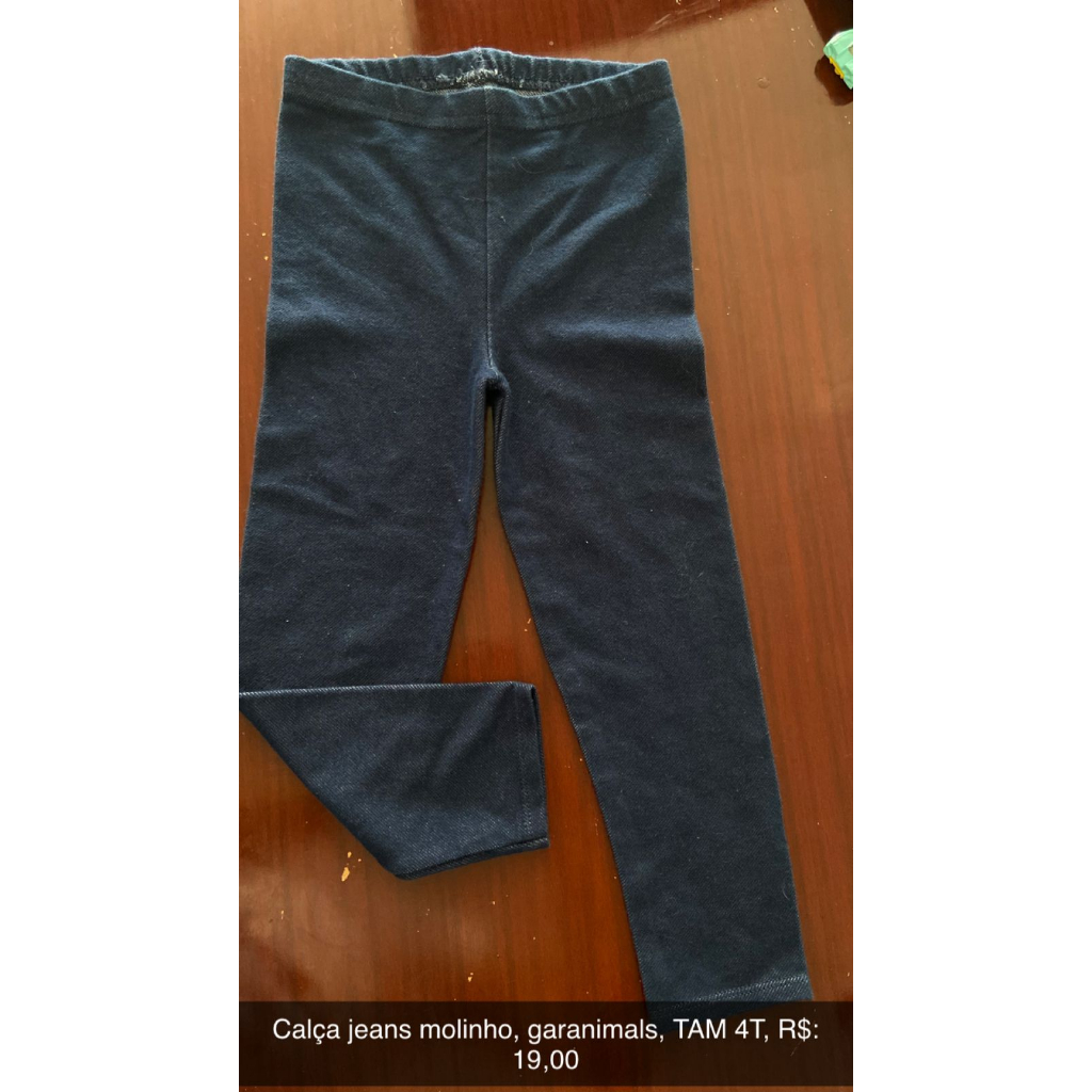 calça jeans molinho garanimals