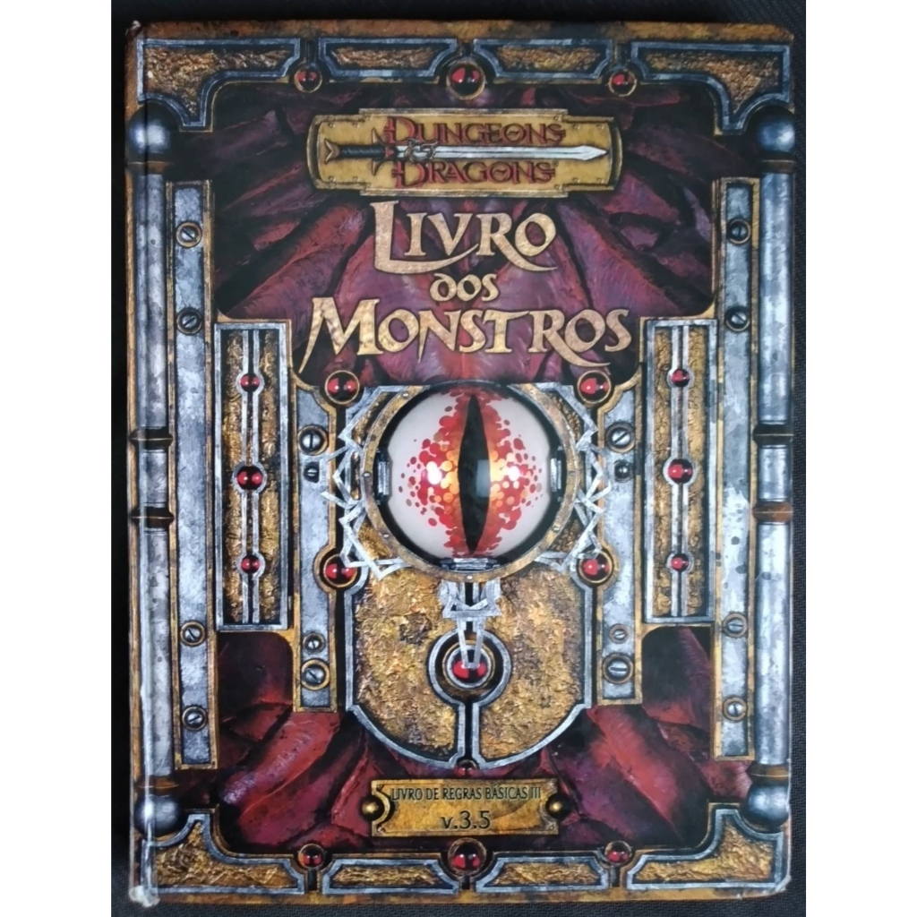 Livro Dos Monstros 3.5 - Dungeons And Dragons - Livro de Rpg/d&d/DnD