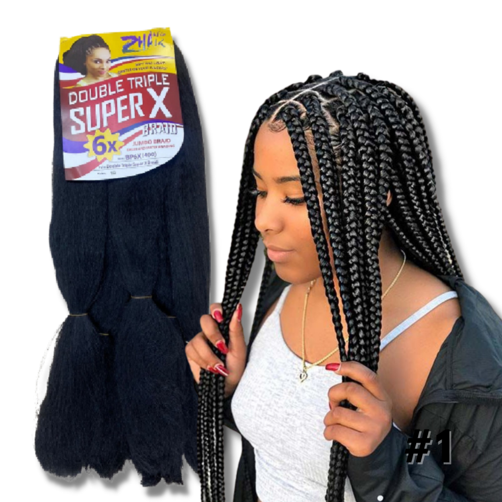 Cabelo Jumbo 400g Box Braids Jumbao Original Super X Trança