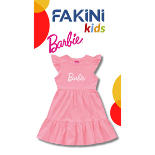 Vestido Fakini Infantil Barbie Rosa - Compre Agora