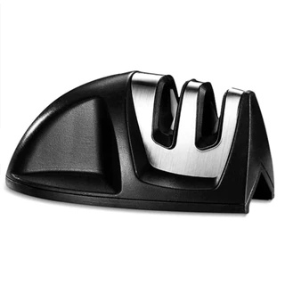 Afiador Amolador de Facas 2 Estágios Aço Inox em Oferta na Shopee