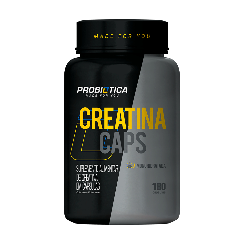 Creatina Caps Monohidratada Pura 180 Cápsulas – Probiotica