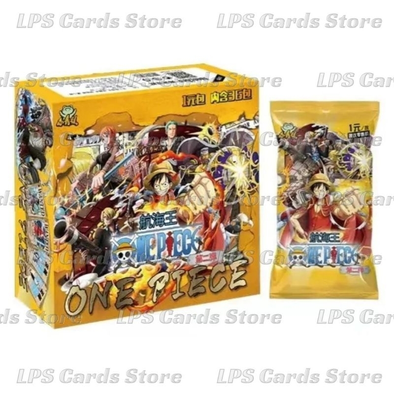 Novo One Piece Cartões 24 CAIXA Conjunto Completo Anime Coleção de  Personagens Luffy Roronoa Sanji Nami Cartas de Papel Jogo Cartas