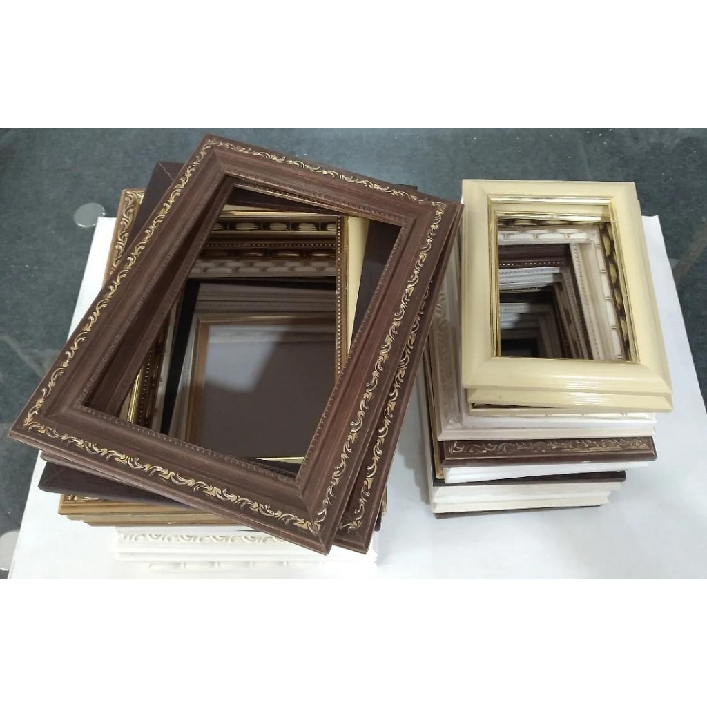 40 Molduras 20 -15x21 + 20 -10x15 Só O Aro Moldura P/ Tela Quadro Impressões e Artesanatos