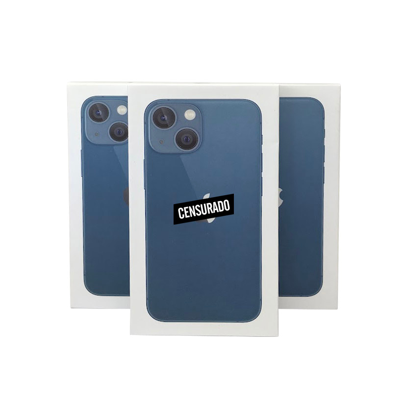 Caixa Vazia Compatível Com iPhone 13 Mini Chave Manual