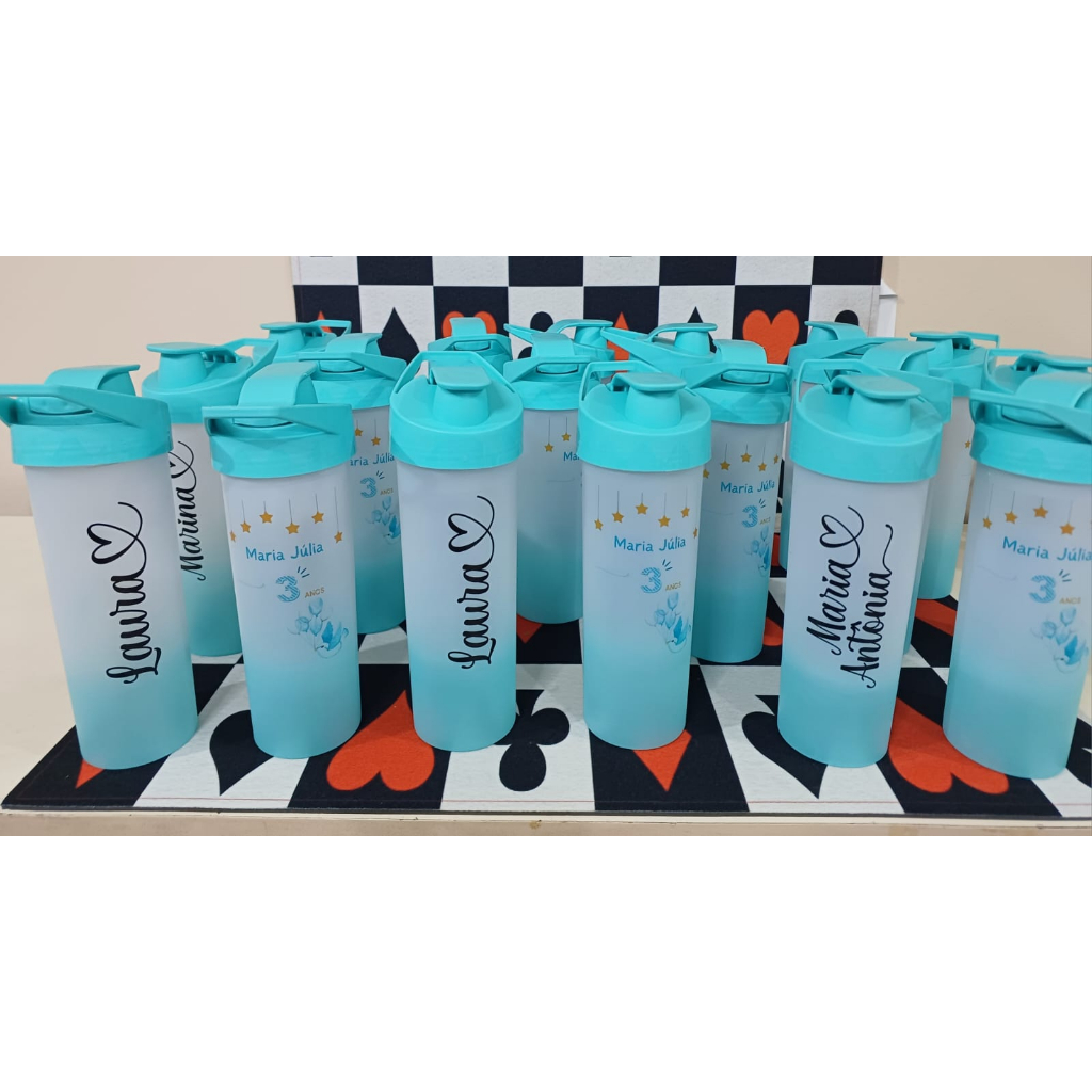 Garrafas de agua Garrafinha de água Personalizadas escolha | Shopee Brasil