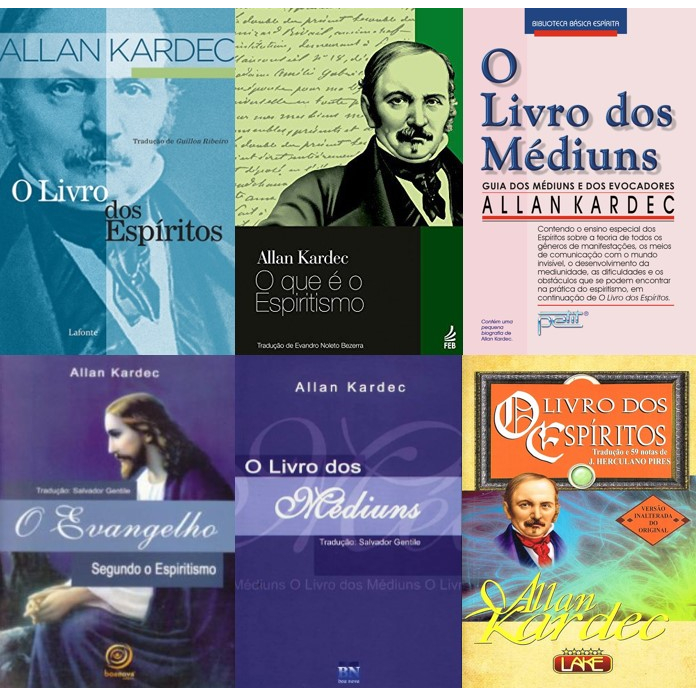 O Livro dos Espíritos - Allan Kardec (amarelado) - Seboterapia - Livros