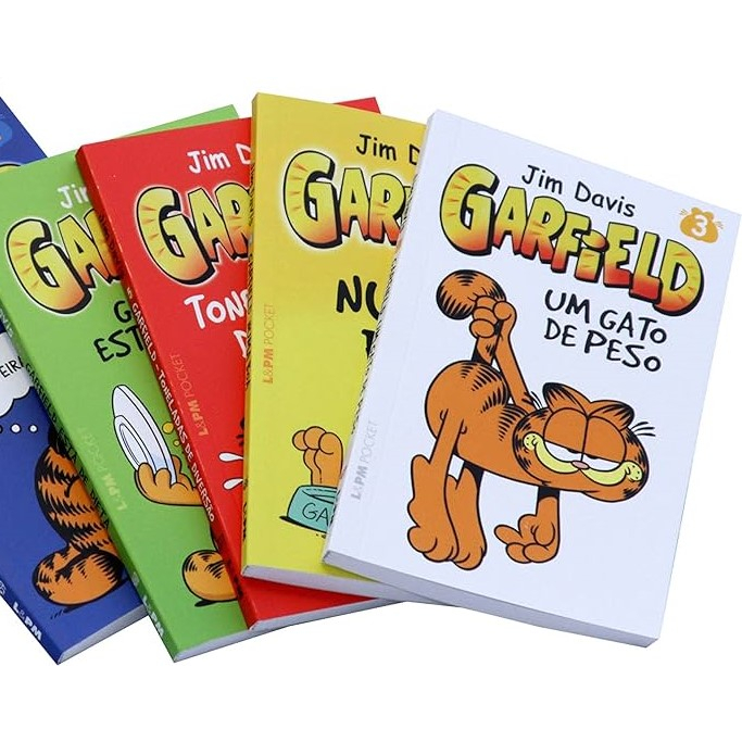 Jim Davis - Coleção Garfield (8 volumes) | Shopee Brasil