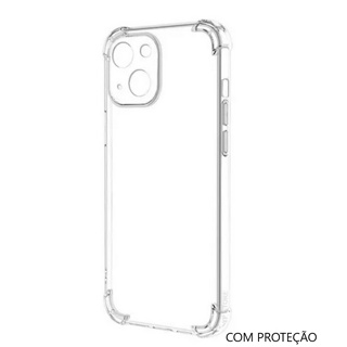 Capa Anti Impacto Transparente iPhone 15/Pro/Pro Max/Plus/14/11/13