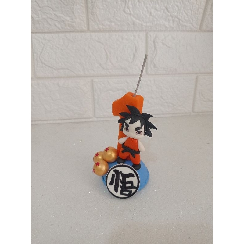 Vela Em Biscuit Goku Dragon Ball
