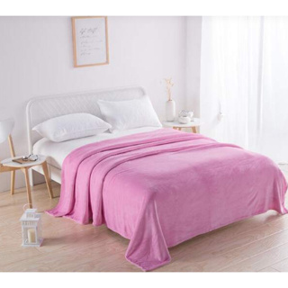 Cobertor Manta Casal Soft Macia 2,00x1,80 ROSA Fleece