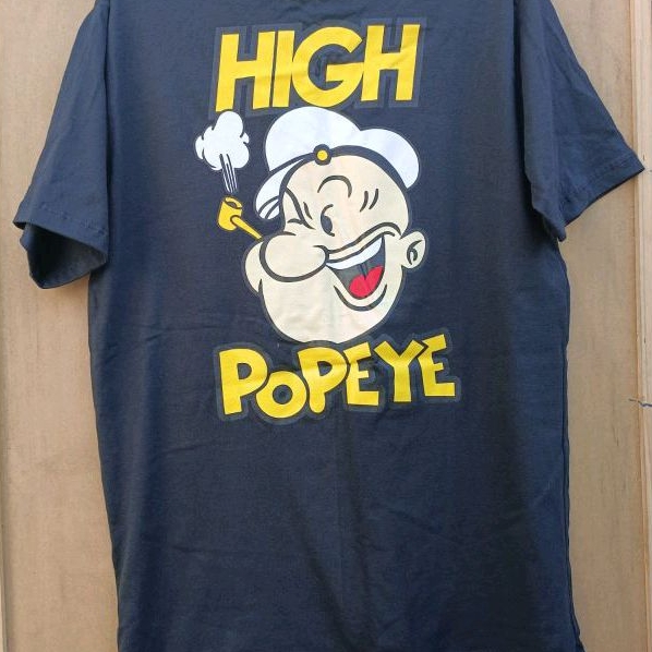 Camisa High Popeye Streetwear 100% algodão Overdized