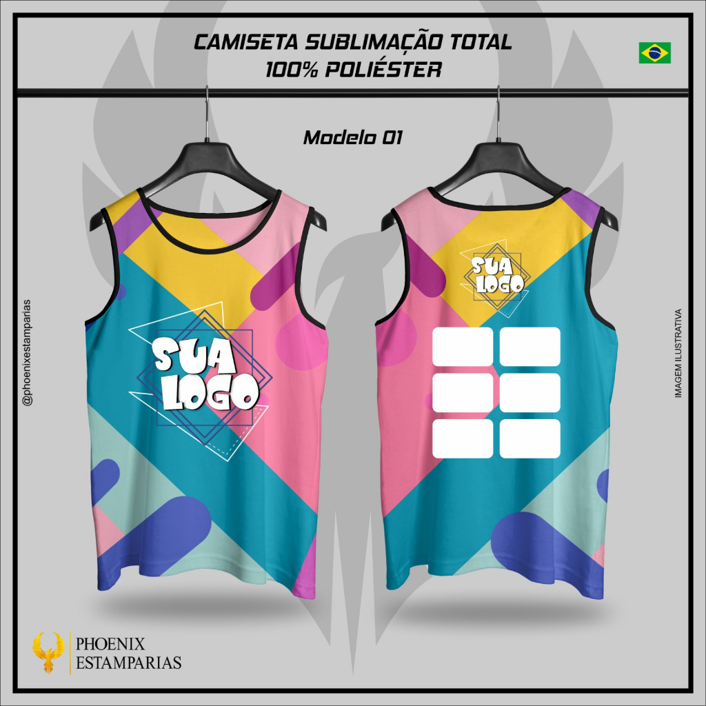 REGATA ABADÁ PERSONALIZADO KIT 5 - PEÇA JÁ O SEU!