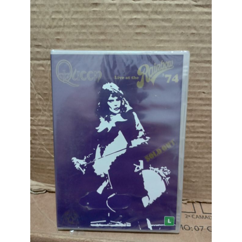 DVD QUEEN- LIVE AT THE RAINBOW 74 (ORIGINAL/LACRADO) | Shopee Brasil