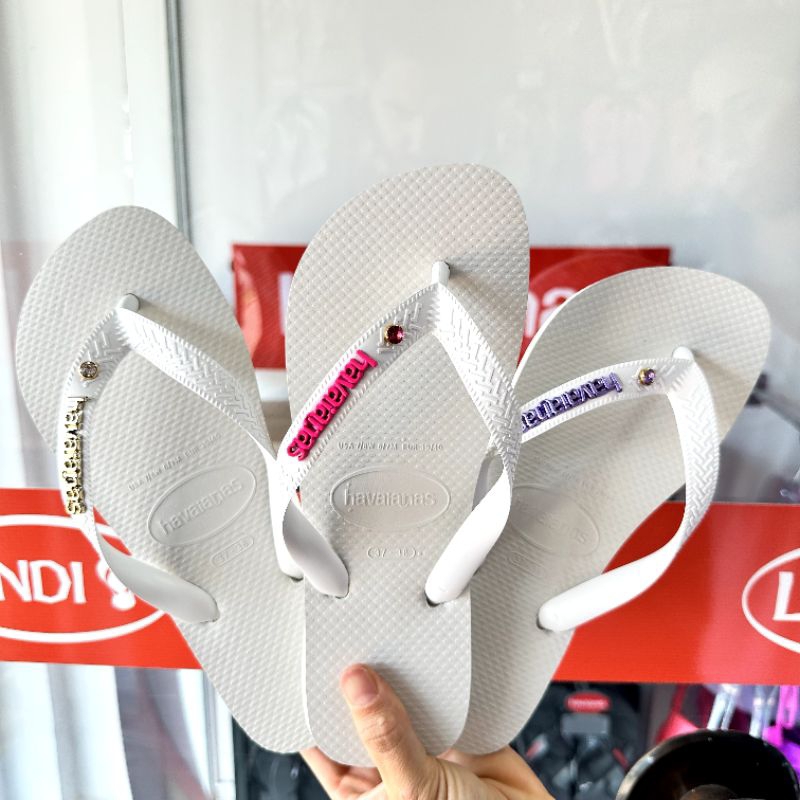 Sandalias best sale havaianas branca