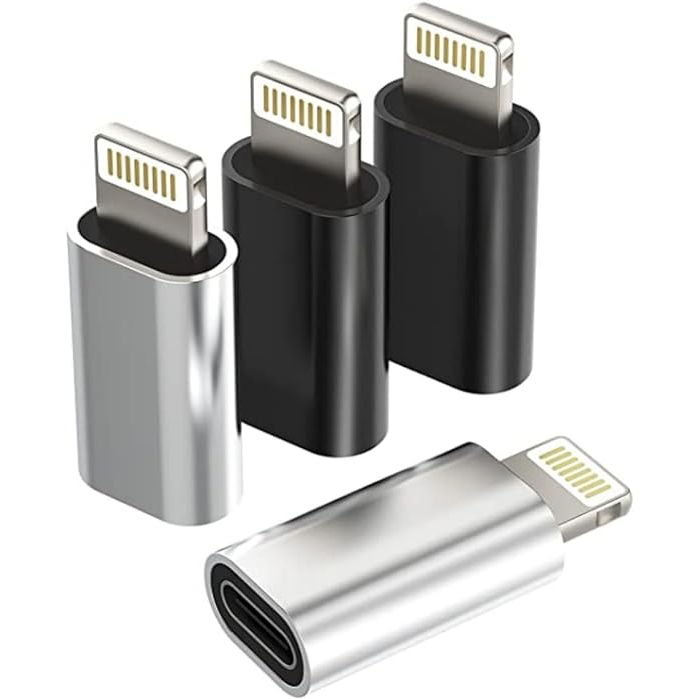 Adaptador USB Tipo-C Fêmea X Saída Compatível com Lightning