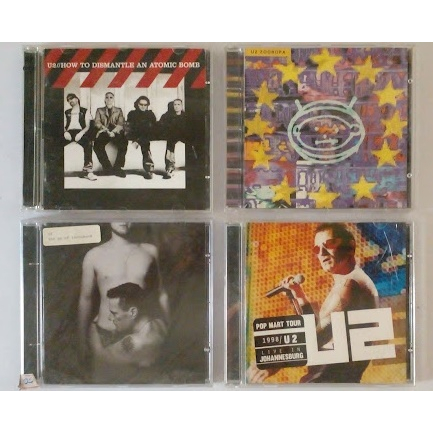 CD U2 Álbuns De Carreira e Coletâneas De Sucessos Original