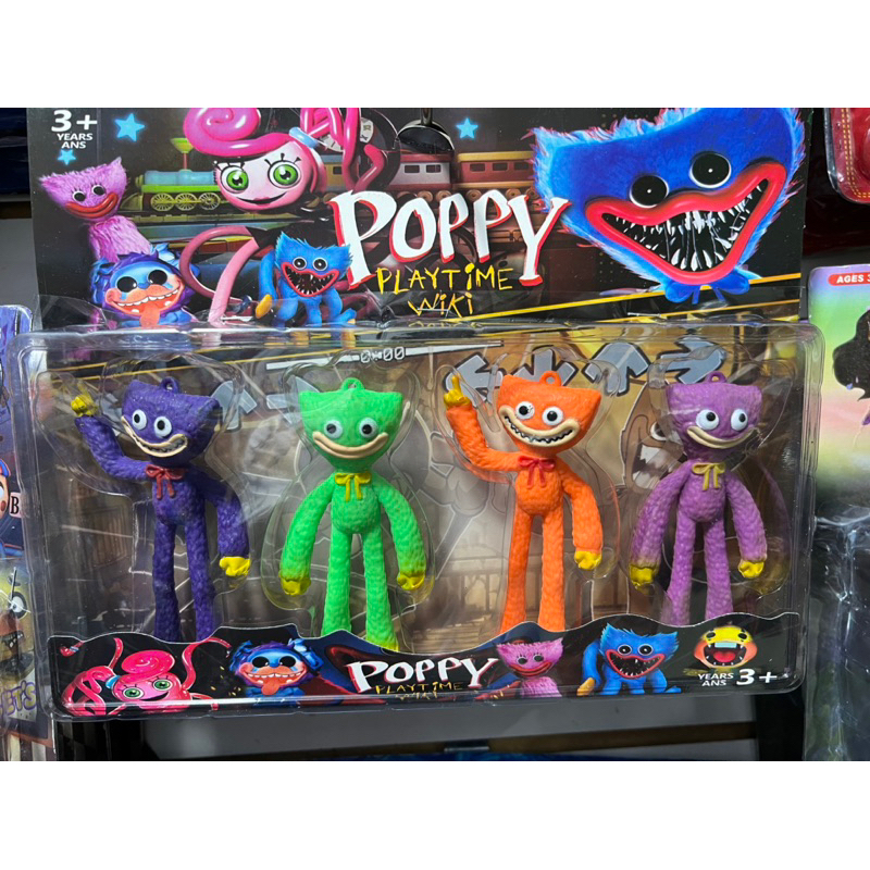 Cheap poppy playtime Huggy Wuggy Pj Pug A Pillar Stuff Plush Toys 60cm  Caterpillar Peluche Cartoon Stuffed Plushie Toy Spider Doll Gifts For Kids