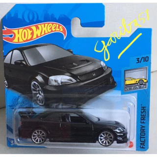 HOT WHEELS HONDA CIVIC SI 2021 FACTORY FRESH BK GARIBA58